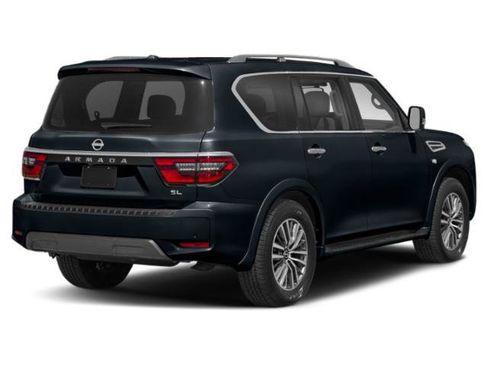 Used 2021 Nissan Armada SL w/ Captain's Chairs Package AWD/4WD image 2