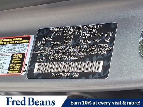 New 2026 Kia K5 GT-Line w/ GT-Line Red Interior Package image 17