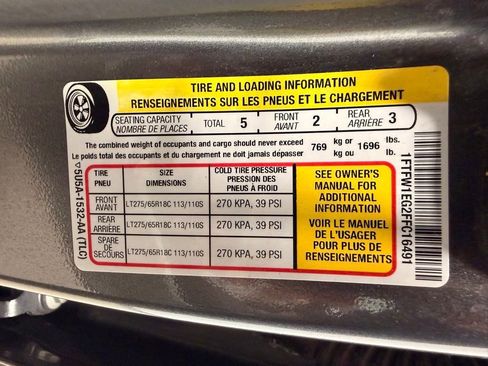 Used 2015 Ford F150 XLT w/ Equipment Group 302A Luxury image 48