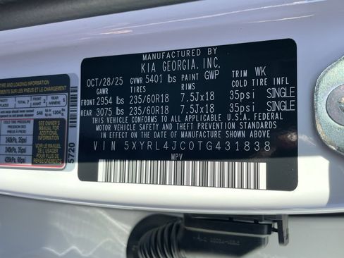 New 2026 Kia Sorento S image 35