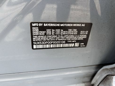 Used 2023 BMW X3 xDrive30i w/ M Sport Package image 37