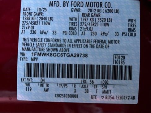 New 2026 Ford Explorer ST w/ Sun And Sound Package image 27