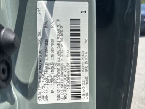 Used 2024 Toyota Tundra SR5 w/ SR5 Premium Package RWD image 29