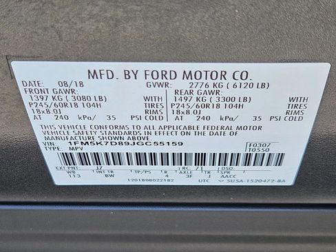 Used 2018 Ford Explorer XLT w/ Equipment Group 202A image 27