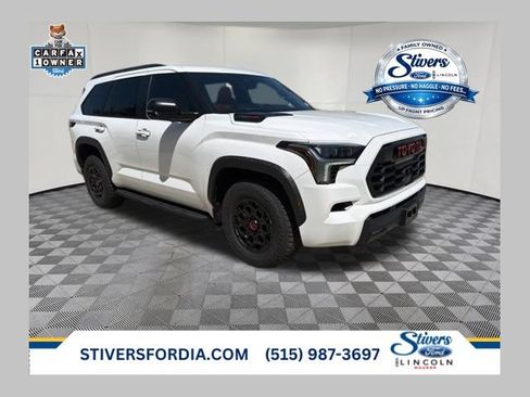 Used 2025 Toyota Sequoia TRD Pro w/ Tow Technology Package AWD/4WD image 1