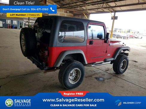 Used 2005 Jeep Wrangler X w/ Tire & Wheel Group (Ecco) image 4