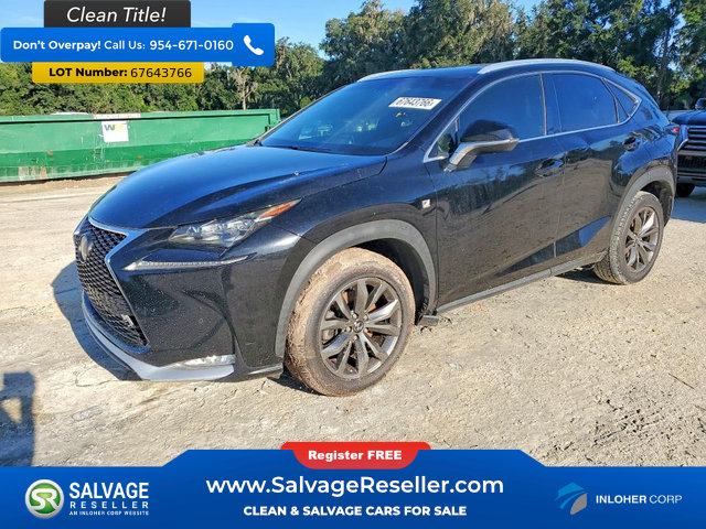 Used 2017 Lexus NX 200t F Sport w/ F Sport Premium Package FWD image 1