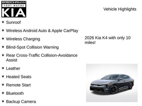 New 2026 Kia K4 EX FWD image 7