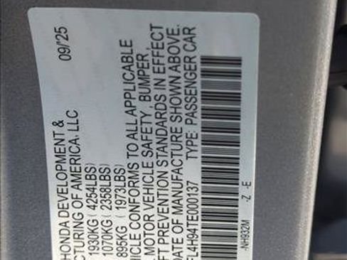 New 2026 Honda Civic Sport Touring image 24