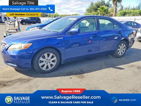 Used 2007 Toyota Camry Hybrid FWD image 1