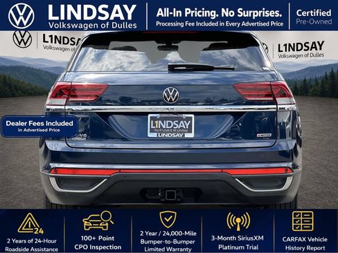 Certified 2021 Volkswagen Atlas Cross Sport SE AWD/4WD image 6