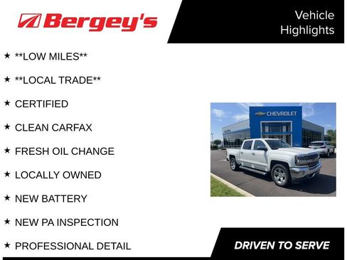 Certified 2018 Chevrolet Silverado 1500 LTZ w/ Sport Package AWD/4WD image 4