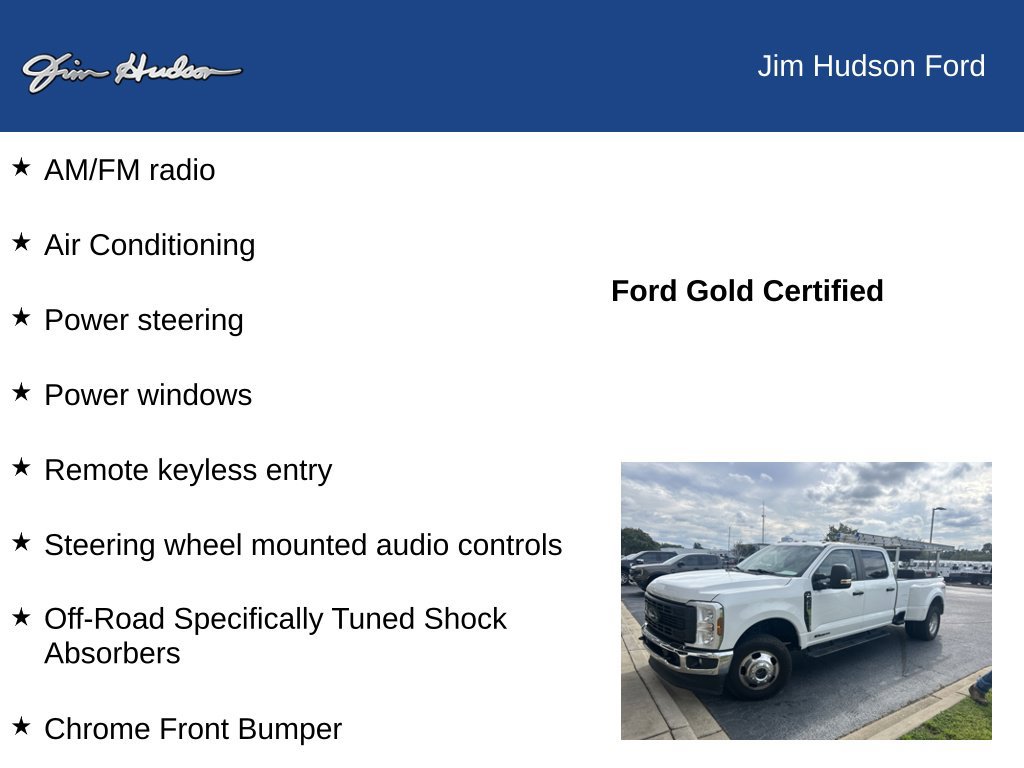 Certified 2024 Ford F350 XL w/ XL Driver Assist Package AWD/4WD image 4