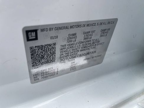 Certified 2018 GMC Sierra 1500 SLT AWD/4WD image 33