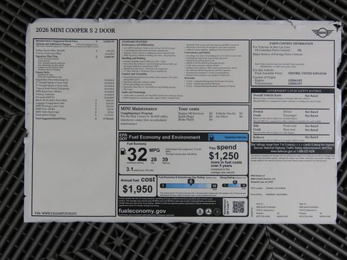 New 2026 MINI Cooper S image 9
