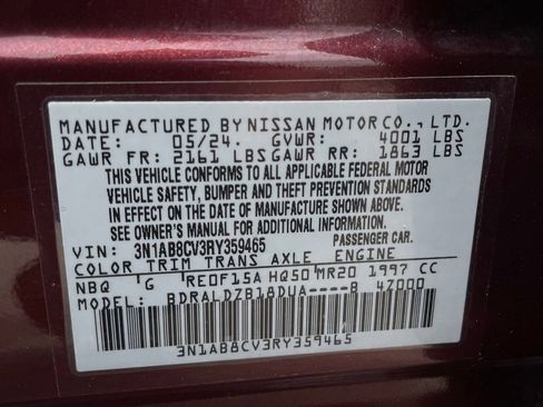 Used 2024 Nissan Sentra SV FWD image 29