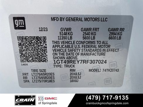 Used 2024 GMC Sierra 2500 Denali w/ Denali Reserve Package AWD/4WD image 31