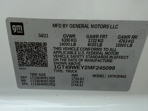 Used 2021 GMC Sierra 3500 Denali w/ Denali Ultimate Package AWD/4WD image 32