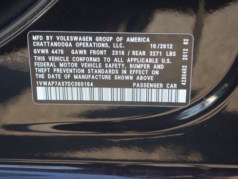 Used 2013 Volkswagen Passat 2.5 S image 44