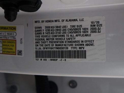 Used 2021 Honda Pilot Black Edition image 60