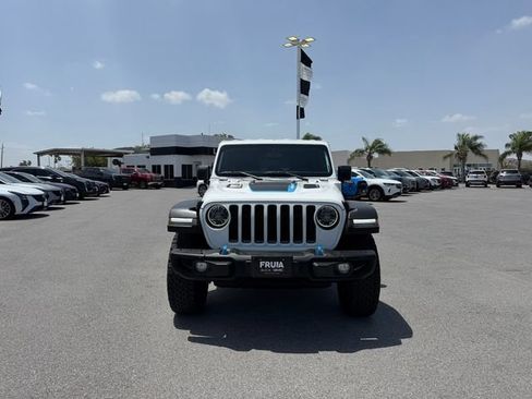 Used 2023 Jeep Wrangler Unlimited Rubicon 4xe w/ Steel Bumper Group AWD/4WD image 2