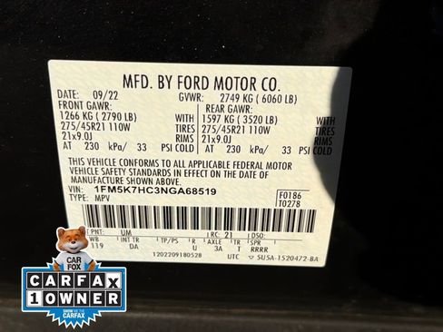 Used 2022 Ford Explorer Platinum w/ Equipment Group 601A image 29