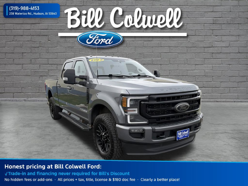 Certified 2022 Ford F250 Lariat w/ Black Appearance Pkg AWD/4WD image 1