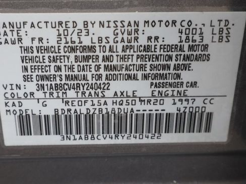 Used 2024 Nissan Sentra SV FWD image 31