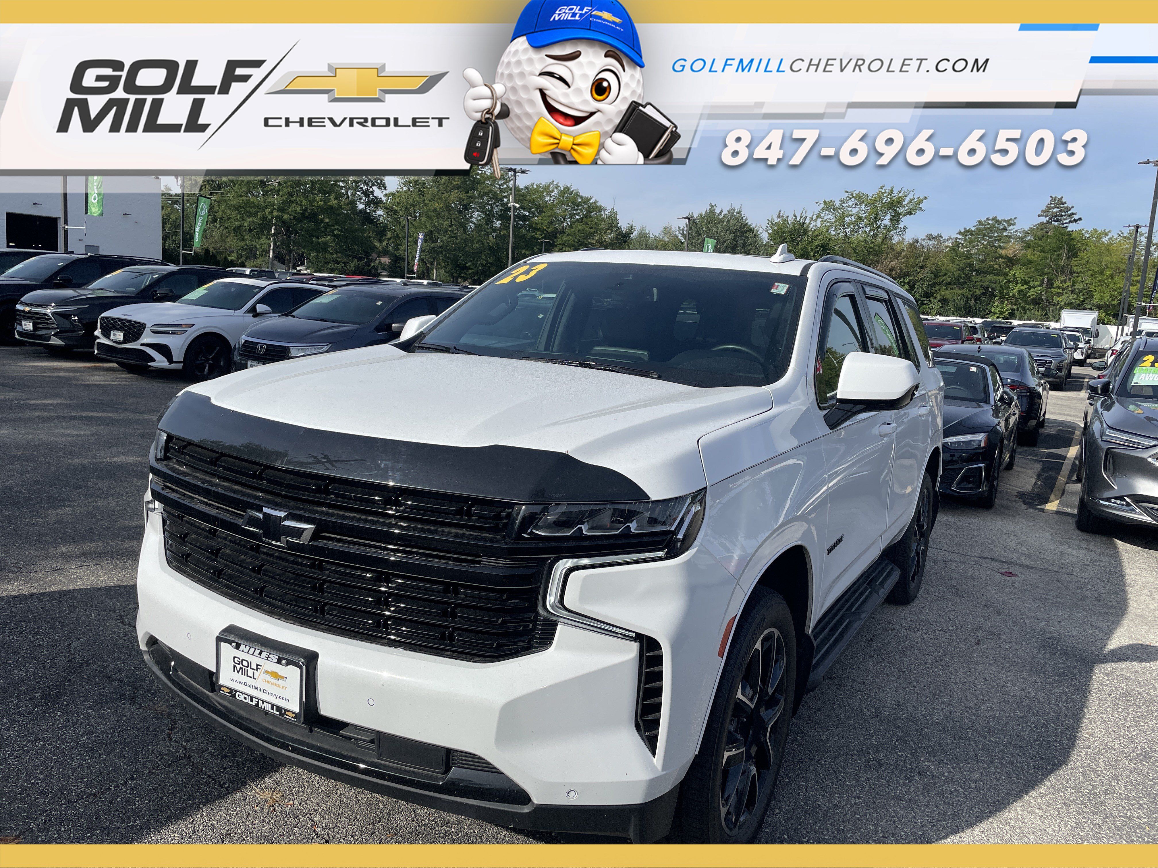 Used 2023 Chevrolet Tahoe RST w/ Max Trailering Package AWD/4WD image 1