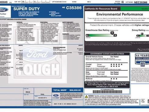 Used 2022 Ford F250 Lariat w/ Lariat Value Package AWD/4WD image 7