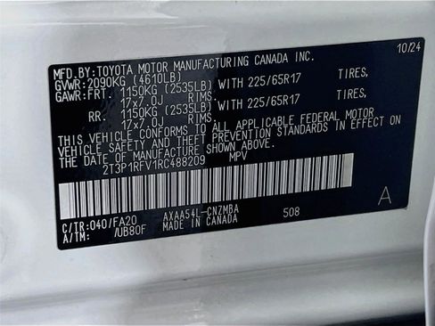 Used 2024 Toyota RAV4 XLE w/ Convenience Package AWD/4WD image 32