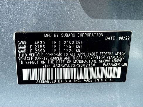 Certified 2023 Subaru Legacy Premium AWD/4WD image 28