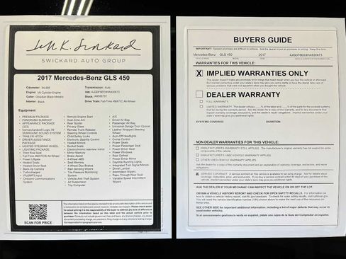 Used 2017 Mercedes-Benz GLS 450 4MATIC image 45