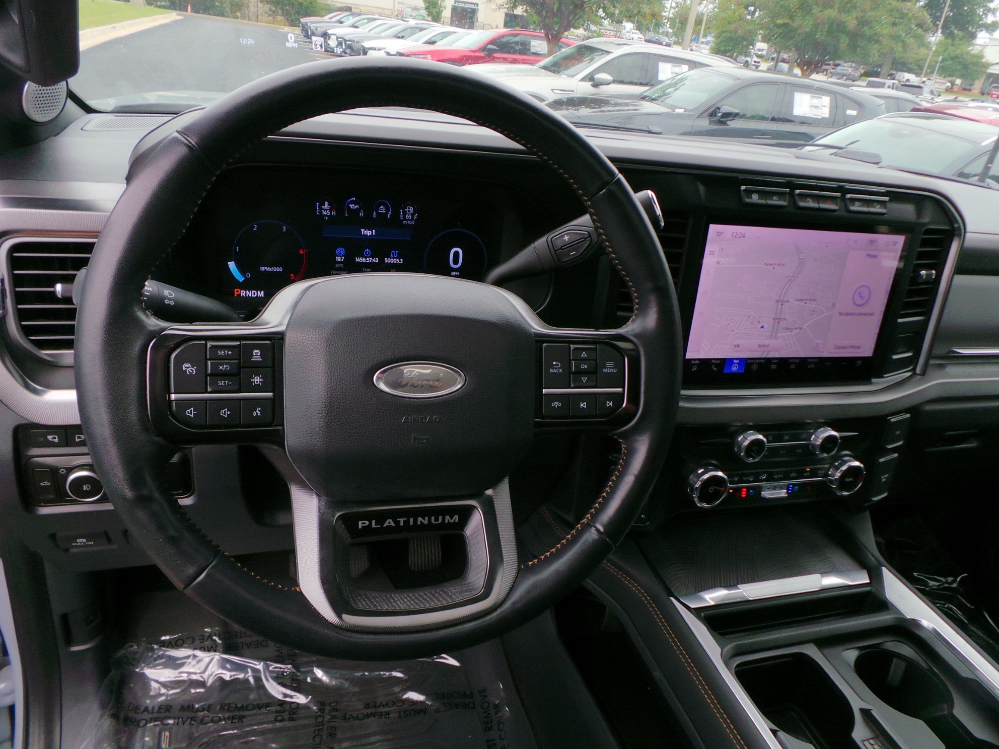 Used 2024 Ford F250 Platinum w/ FX4 Off-Road Package AWD/4WD image 35