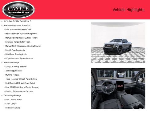 New 2026 GMC Sierra EV Elevation w/ Premium Package image 3