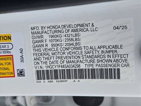 Used 2025 Honda Accord SE image 13