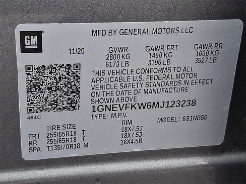 Used 2021 Chevrolet Traverse LS w/ LPO, Floor Liner Package image 28