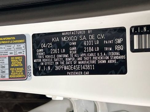 New 2025 Kia K4 GT-Line w/ GT-Line Premium Package image 33