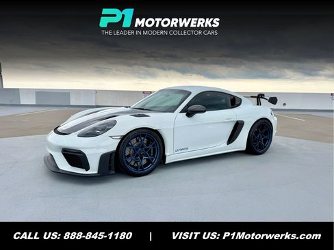 Used 2024 Porsche 718 Cayman GT4 RS w/ Weissach Package RWD image 1
