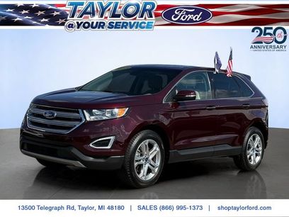 Certified 2018 Ford Edge Titanium w/ Ford Safe & Smart Package