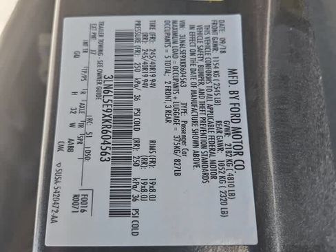 Used 2019 Lincoln MKZ Reserve FWD image 21