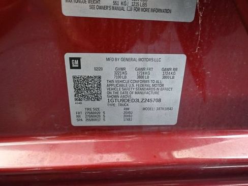 Used 2020 GMC Sierra 1500 SLT w/ SLT Premium Plus Package AWD/4WD image 59