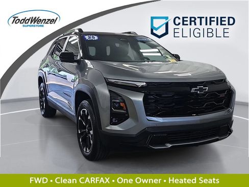 Certified 2025 Chevrolet Equinox RS w/ Safety and Technology Package FWD image 1