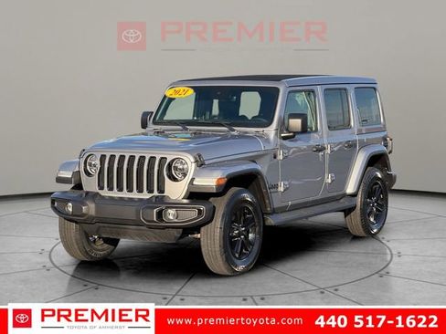 Used 2021 Jeep Wrangler Unlimited Sahara image 1