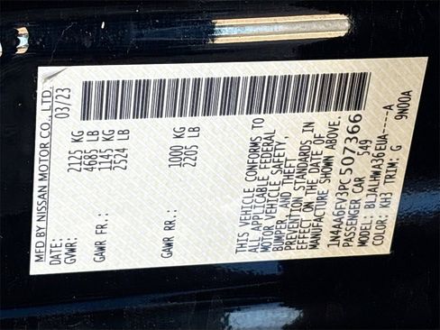 Used 2023 Nissan Maxima Platinum w/ Sport Mat Group image 33