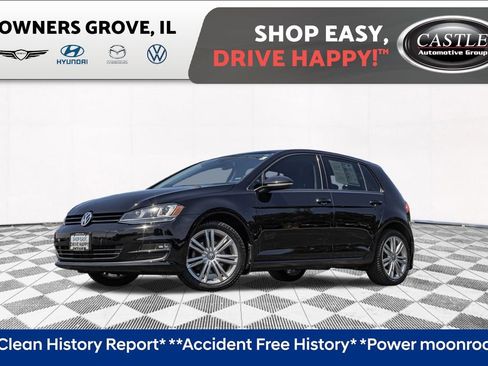 Used 2015 Volkswagen Golf TDI SE w/ Lighting Package FWD image 1