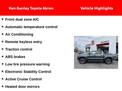 Certified 2023 Toyota Tacoma TRD Sport w/ Advanced Technology Package image 4