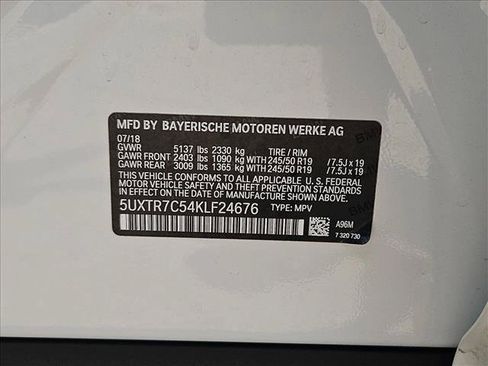 Used 2019 BMW X3 sDrive30i w/ Premium Package RWD image 22