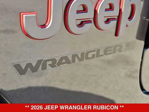 New 2026 Jeep Wrangler Unlimited Rubicon AWD/4WD image 13
