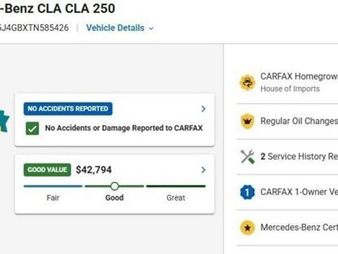 Certified 2026 Mercedes-Benz CLA 250 image 3